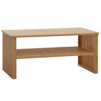 COUCHTISCH eckig Braun - Braun, Holz (55/97/46cm) - MCW