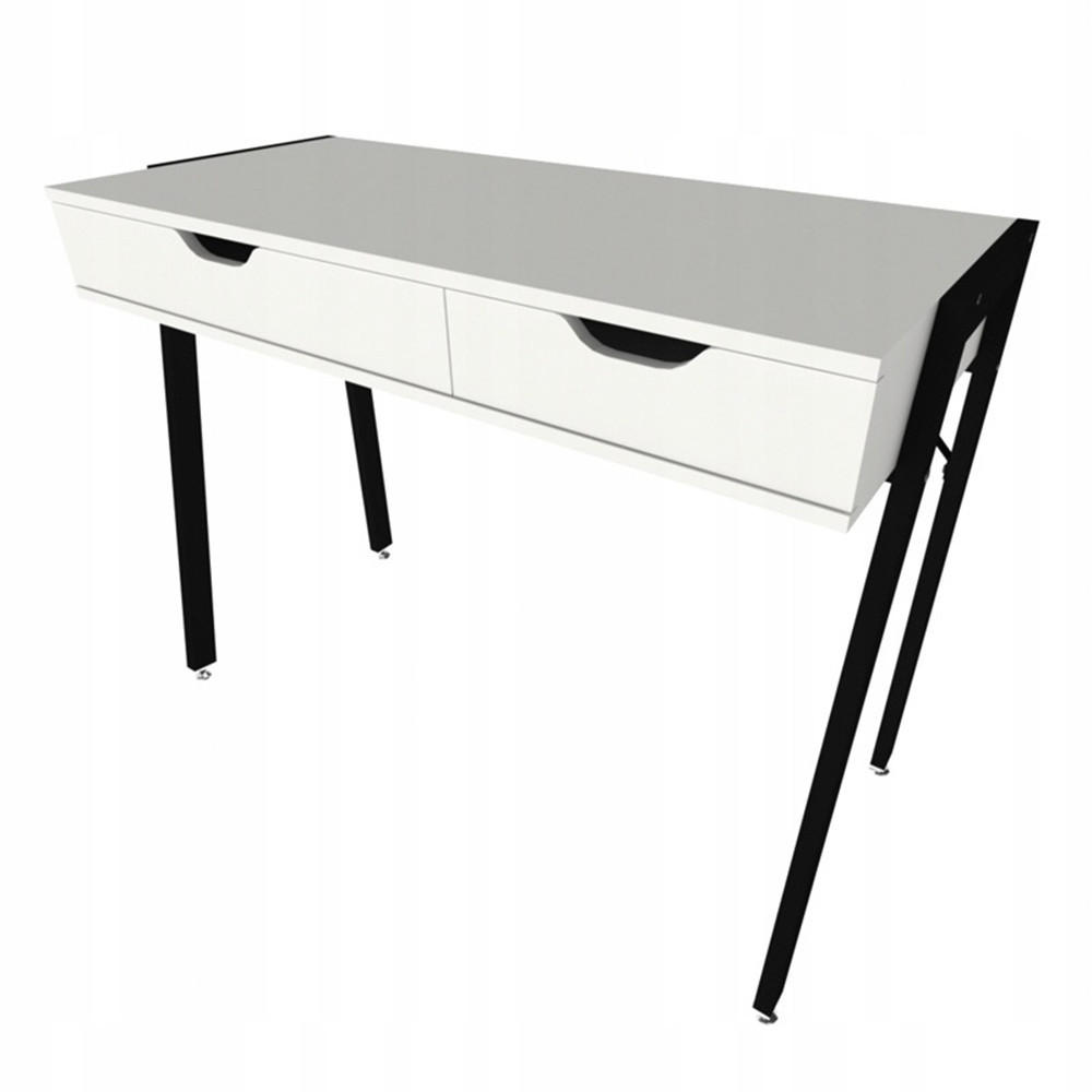 SCHREIBTISCH, weiß 80/40/90 cm - Weiß, Holzwerkstoff (40/80/90cm)