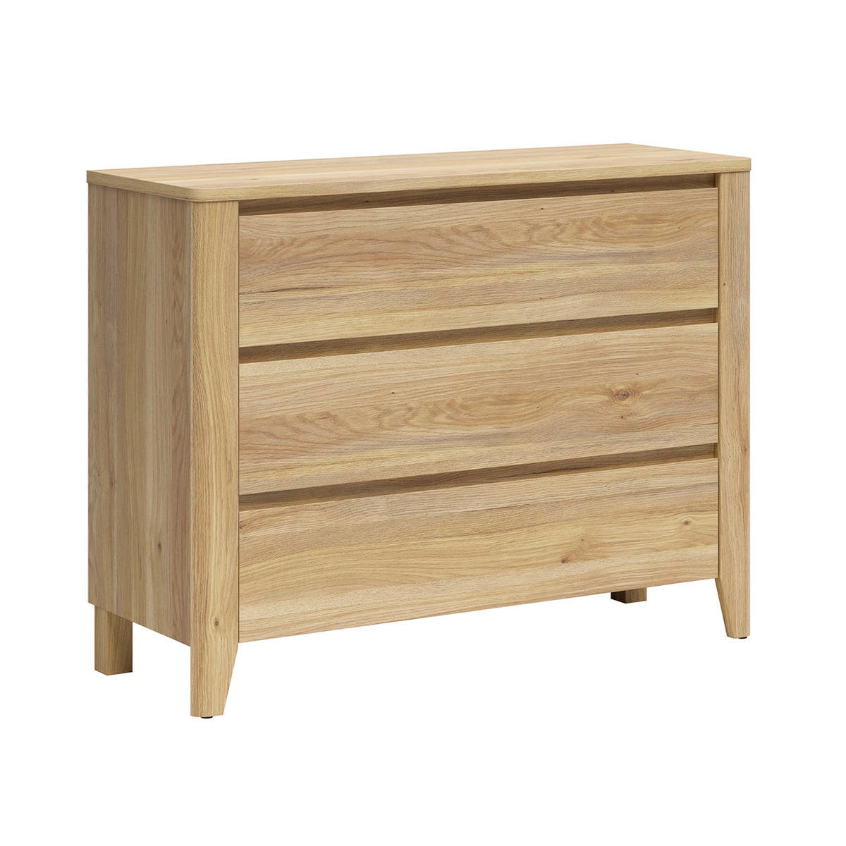 KOMMODE Samara Holz - Braun, Holzwerkstoff (116.5/90/42.5cm) - Petits-meubles