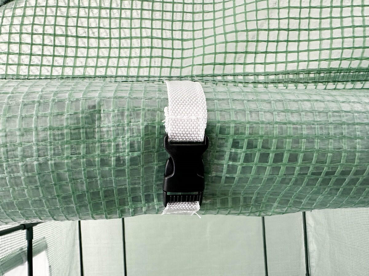 GEWÄCHSHAUSFOLIE lys Grün - Grün, Kunststoff (143/170/143cm) - Habitat Garten