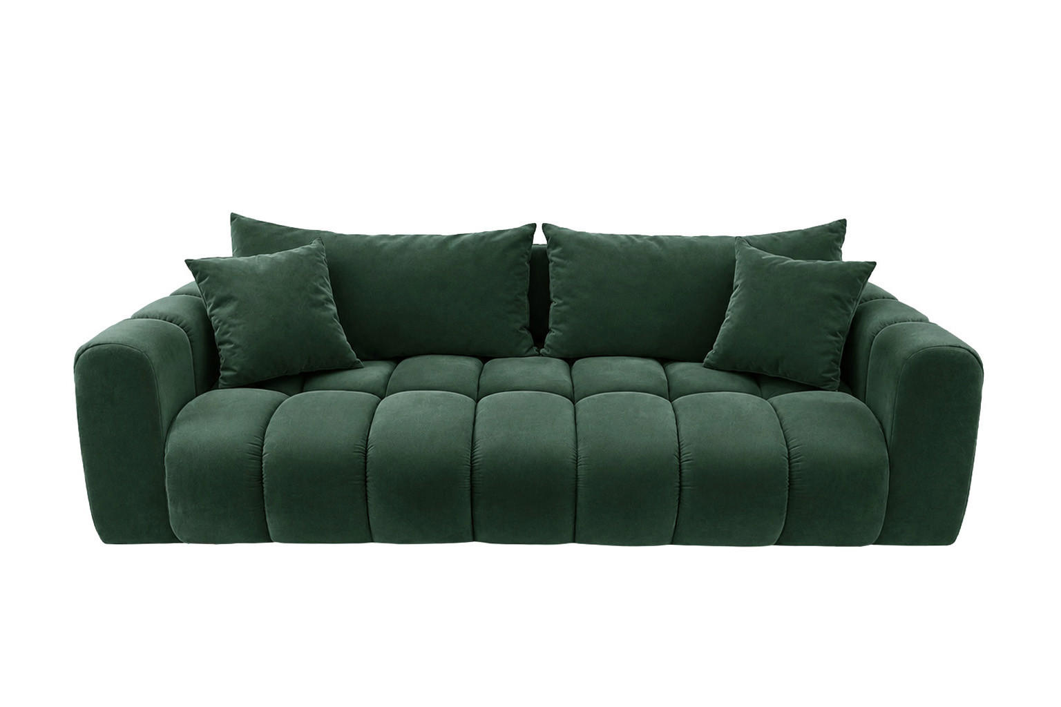 Kaiser Möbel Schlafsofa Grün 240x80x97 cm