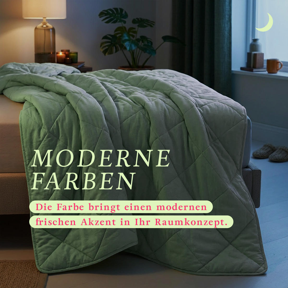 SOMMERBETT Steppbett leicht Mint 200x200 cm - Mintgrün, Textil (200/200cm) - Bestlivings