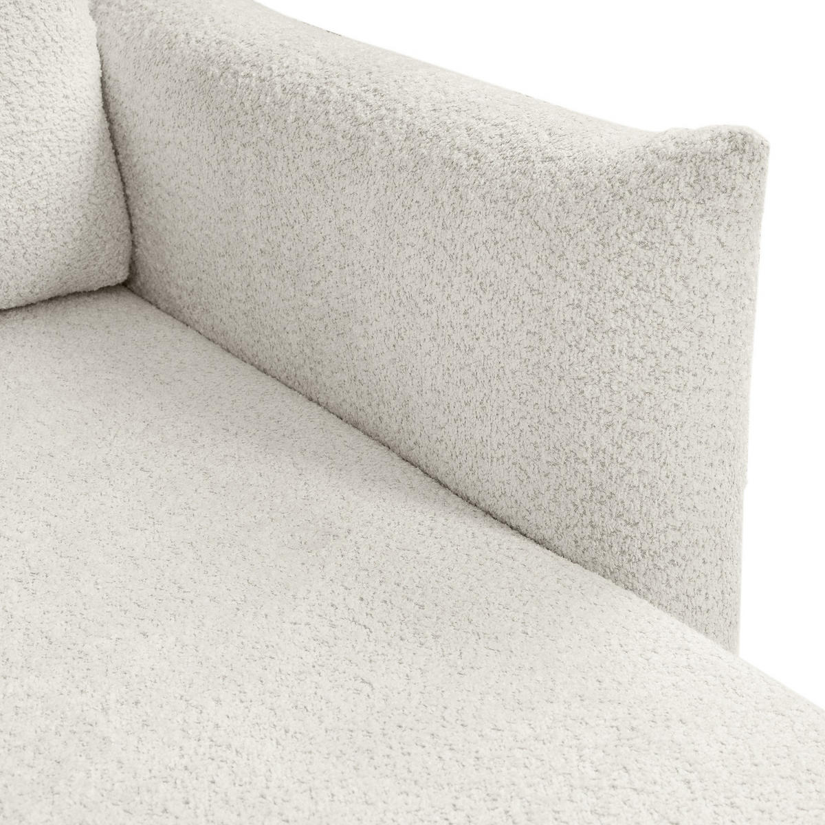 ECKSOFA Creme DELI Mit Schlaffunktion Rechts - Beige, Textil (257/171cm) - Sepro Meble