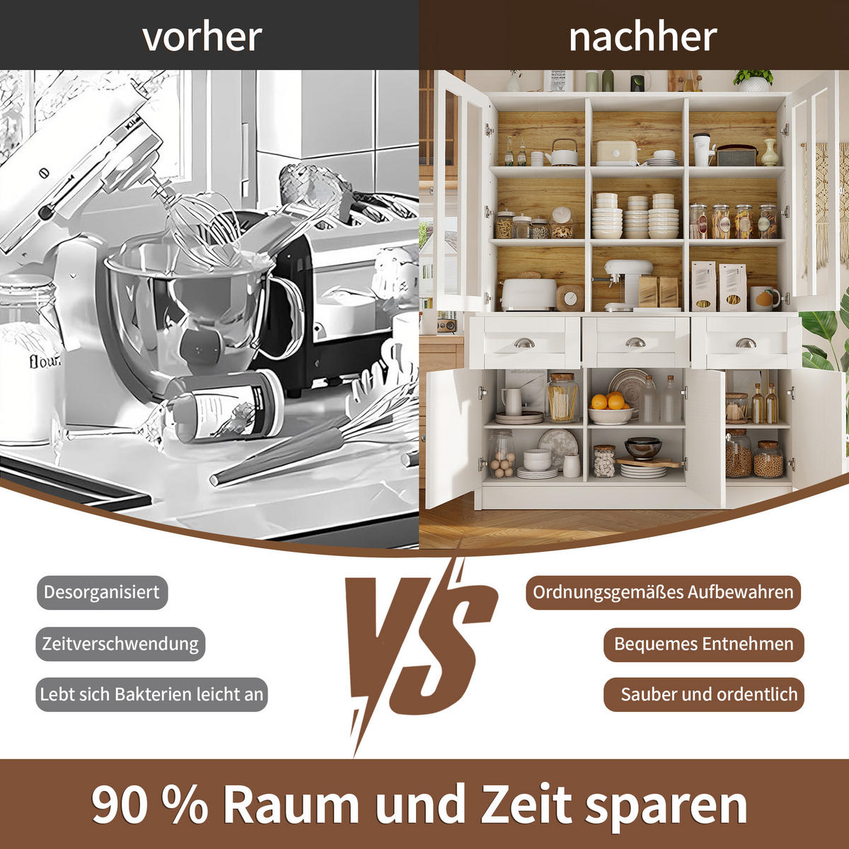 HOCHSCHRANK 140x38.5x175cm Vitrine Schubladen Weiß - Weiß, Holzwerkstoff (140/175/38.5cm) - FLIEKS