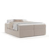 BOXBETT Yoko Hellbraun 200/200 cm - Hellbraun/Schwarz, Holz/Holzwerkstoff (200/200cm) - Maison de Reve