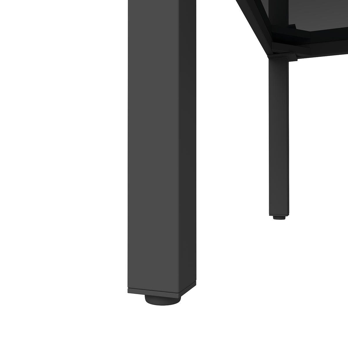 GARTENMÖBEL 114x60x70.5cm grau aus Eisen und mit Kissen - Grau, Metall - Modfu