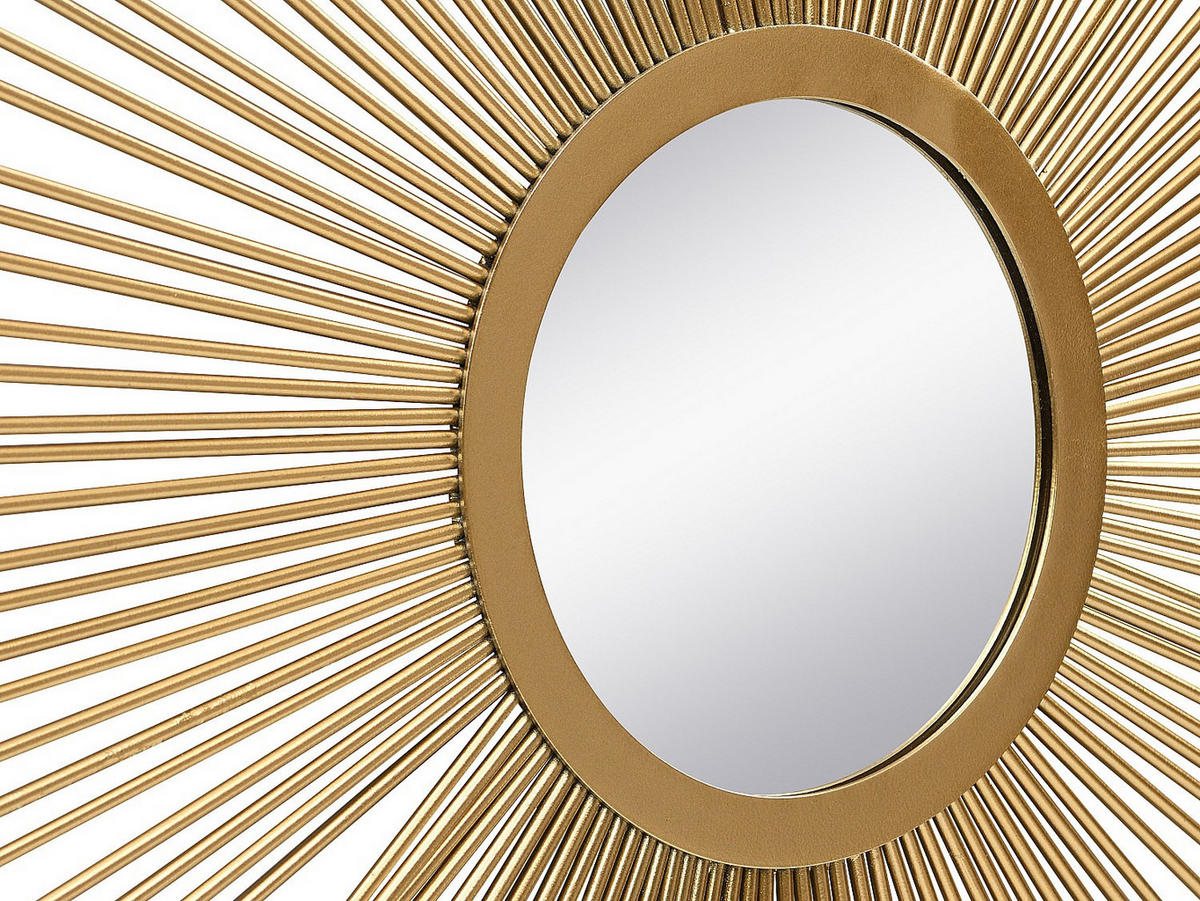 WANDSPIEGEL - 70 x 1.5 - metall - goldfarben Levanzo - Goldfarben, Metall (70/70/1.5cm) - Vente-Unique