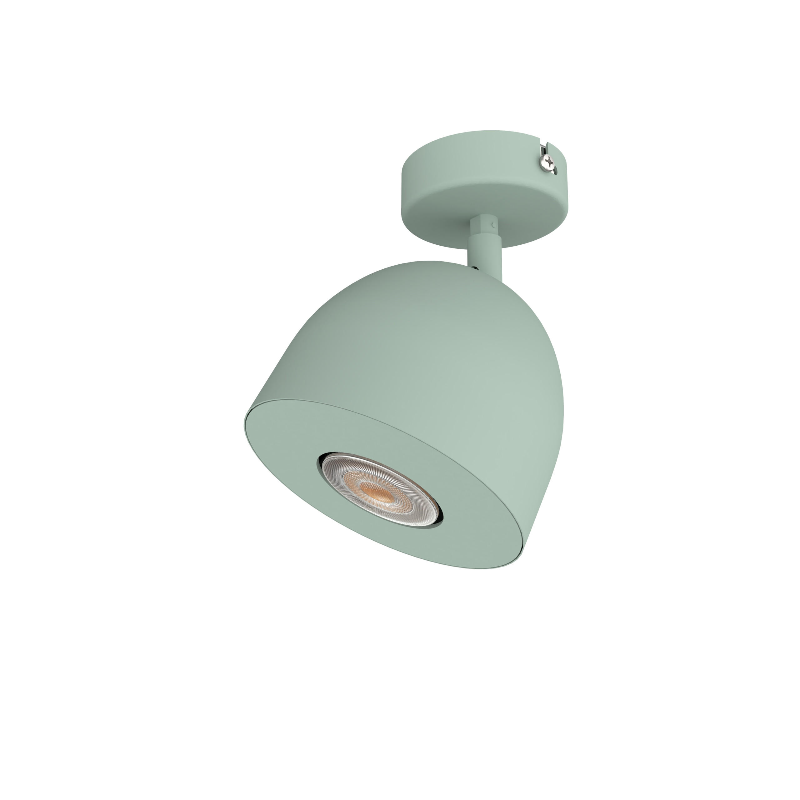DECKENLEUCHTE Campanella X1 - Grün, Metall (8/8/18cm) - Lumicom