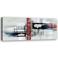 KUNSTDRUCK Grau 150/50 cm - Grau, Textil (150/50cm) - KUNSTLOFT