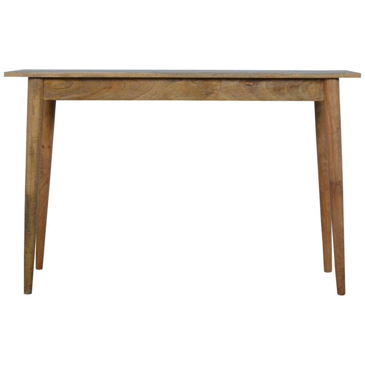 SCHREIBTISCH Akins - Messingfarben/Braun, Holz/Metall (46/120/80cm) - Artisan Furniture