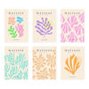 POSTER Set Mit 6 Illustrationen Von Henri Matisse Pastellfarben A3 Rahmenlos - Klar, Papier (29/3cm) - Nacnic