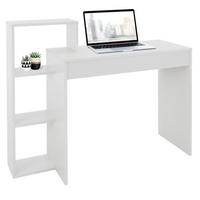 SCHREIBTISCH - Weiß, Holzwerkstoff (110/40/91cm) - ML-DESIGN