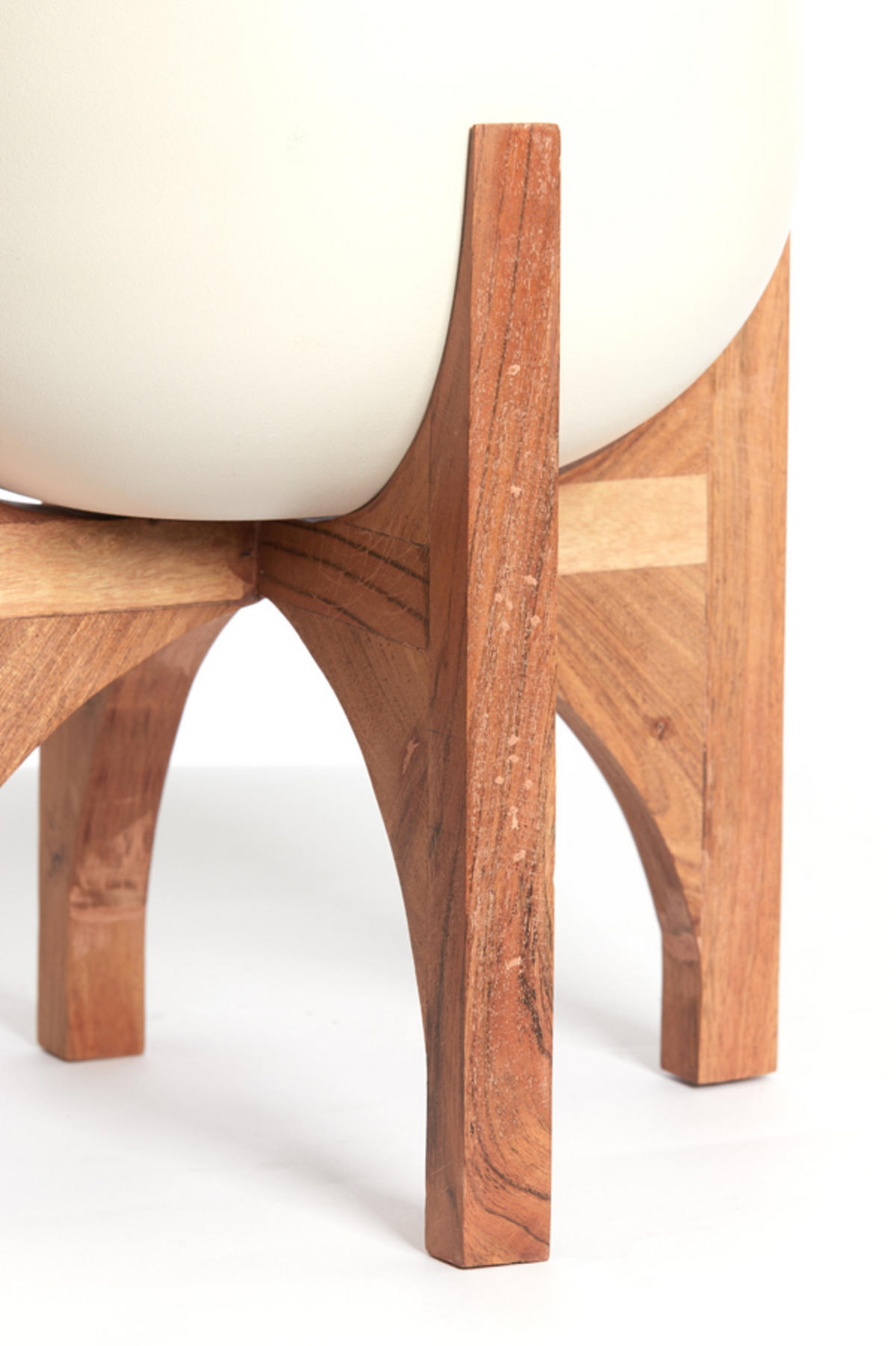 TOPF Karuna Weiß Ø59/82 cm - Weiß, Metall (59/82/59cm) - Light & Living