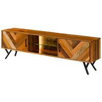 TV-BOARD Altholz 200x40x56 natur lackiert AVIGNON #101 - Naturfarben, Holz (200/56/40cm) - Massivmoebel24