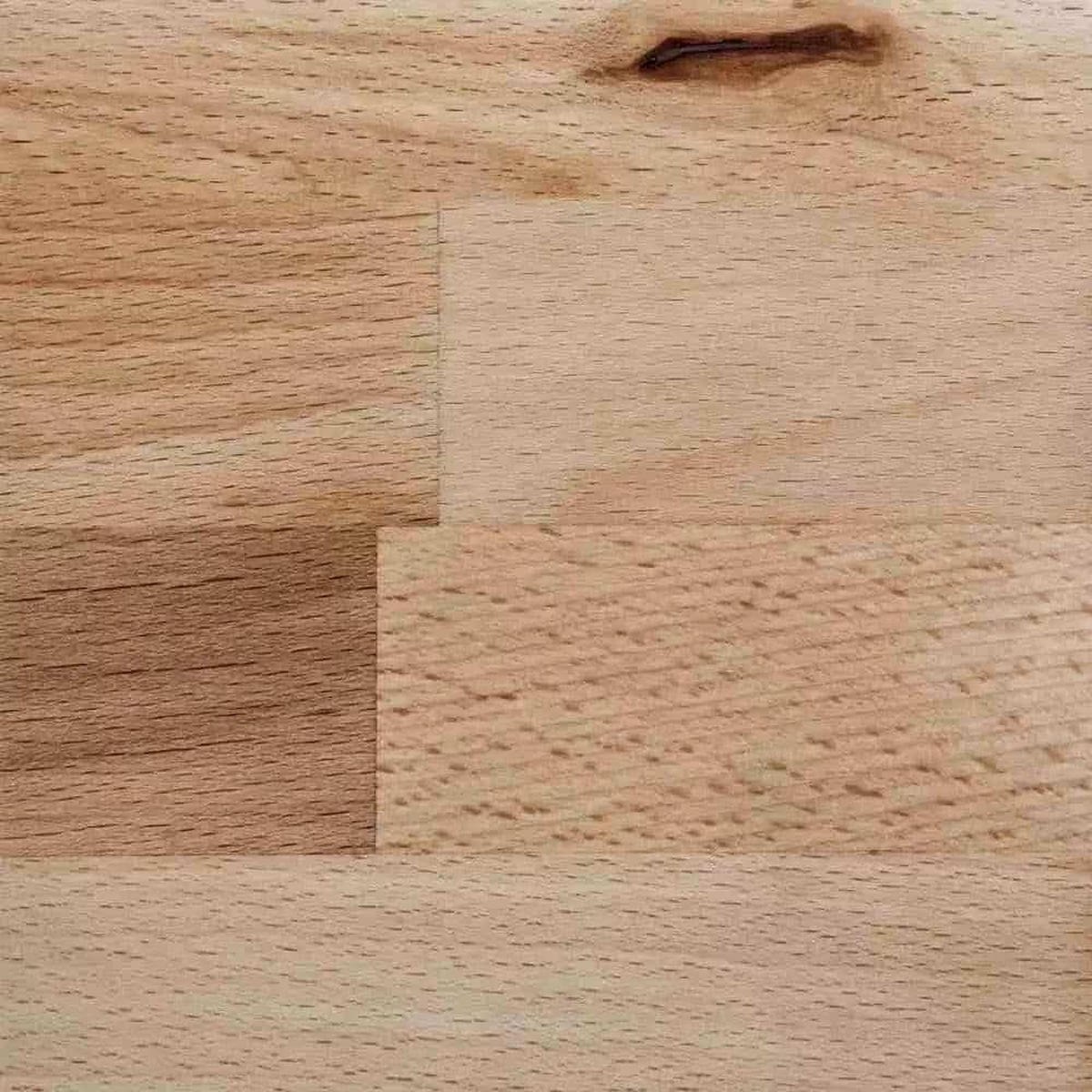 SENIORENBETT Buche Massiv Comfort 04 / 100 x 200 cm / buche-wenge-lackiert / mit Nachtkonsole - Wengefarben, Holz (100/200cm) - BED BOX