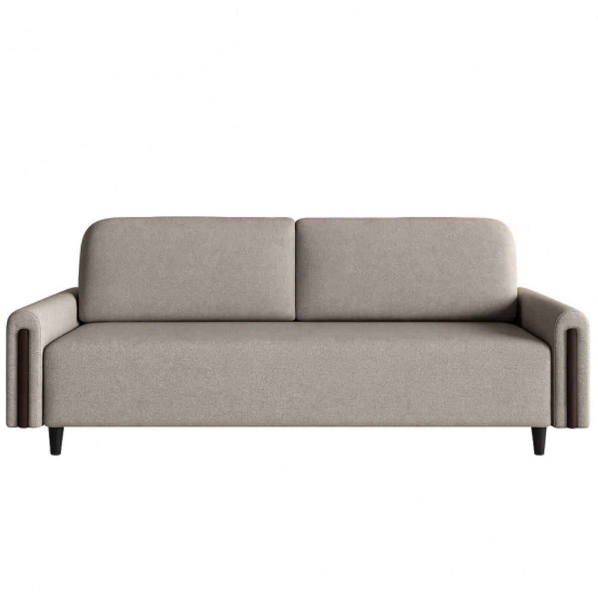 SOFA Grau MODERN Mit Schlaffunktion - Grau, Textil (236/93/97cm) - Sepro Meble