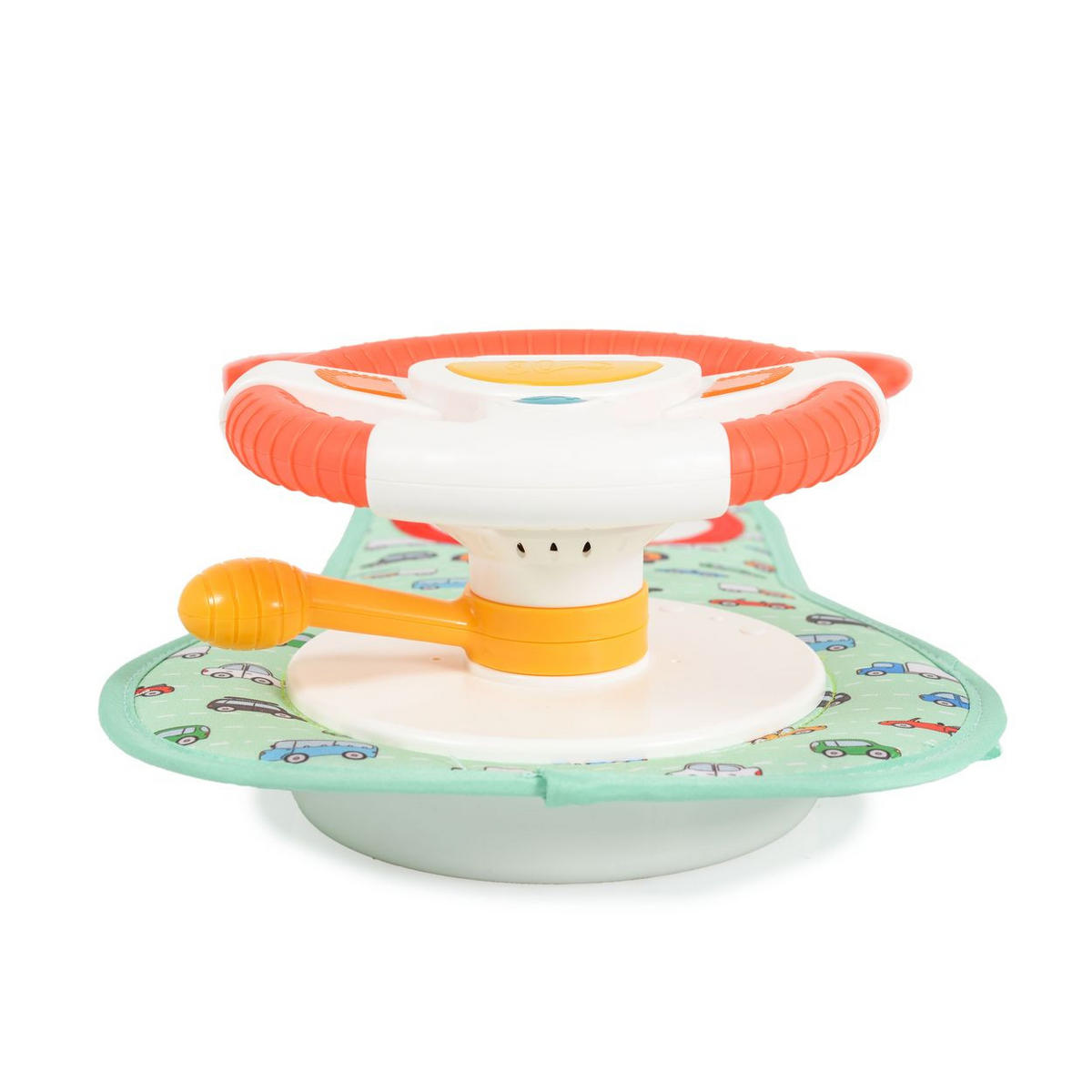 AUTOSPIELZEUG Kinderlenkrad HE0623 grün Lichter, Hupe, Autogeräusche, Spiegel, Schalthebel, Autositz - Grün, Kunststoff (18/11/21cm) - Moni