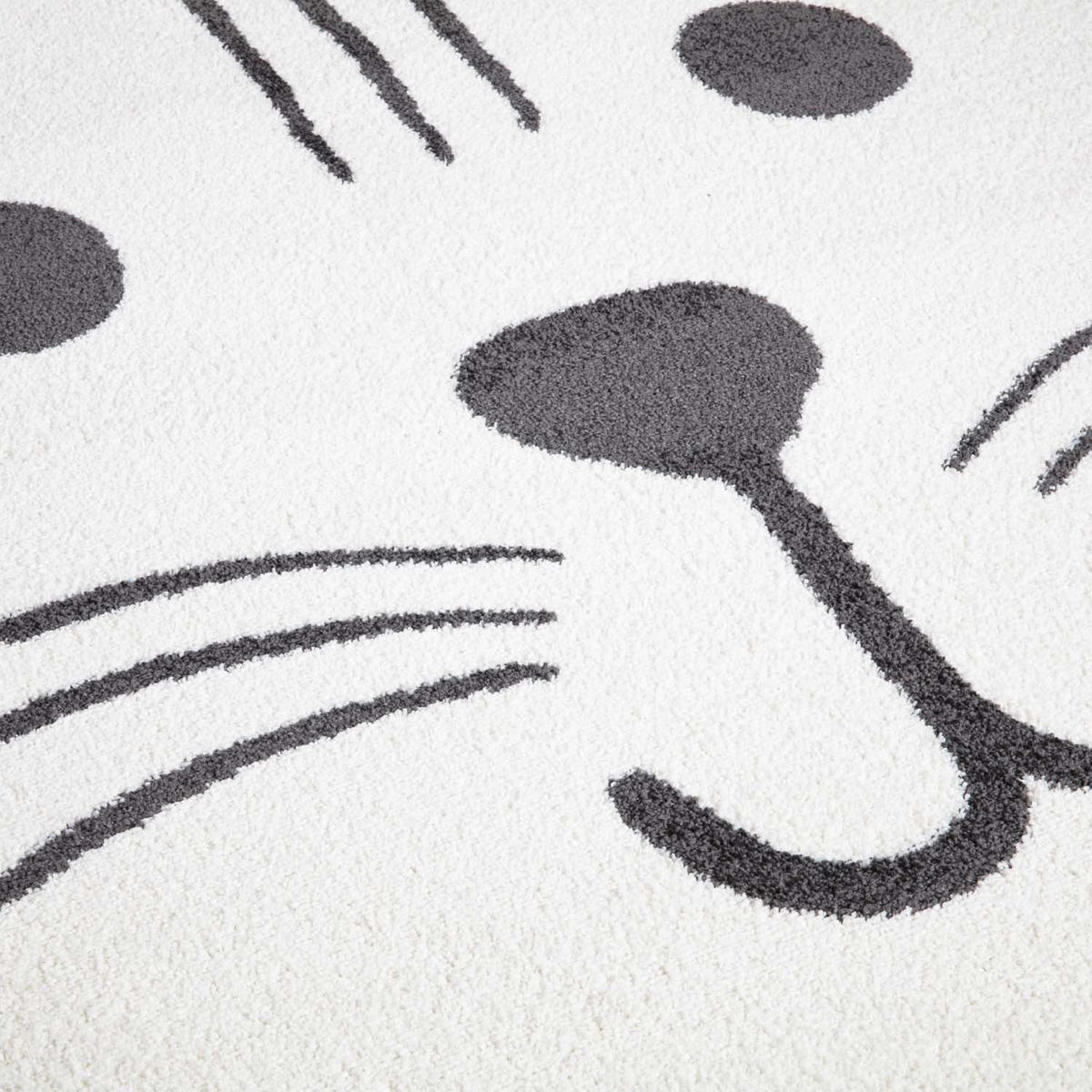 KINDERTEPPICH Anime 918 Creme 120 cm Rund - Creme, Textil (120/120cm) - carpet city