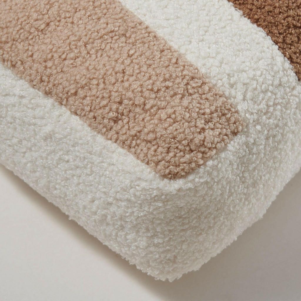 Thumbnail - nordic coast company Regenbogenkissen, Beige, Textil, 40x30 cm, Wohntextilien, Kissen, Kissen Kinderzimmer