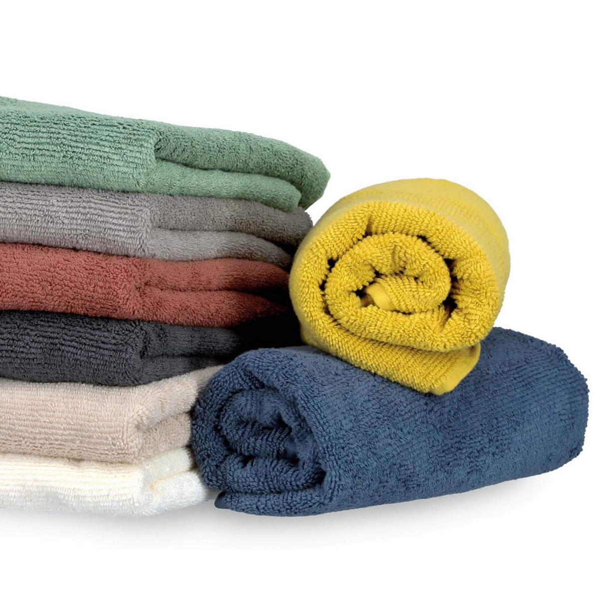 HANDTUCH SENSE - Gelb, Textil (50/100cm) - Schöner Wohnen