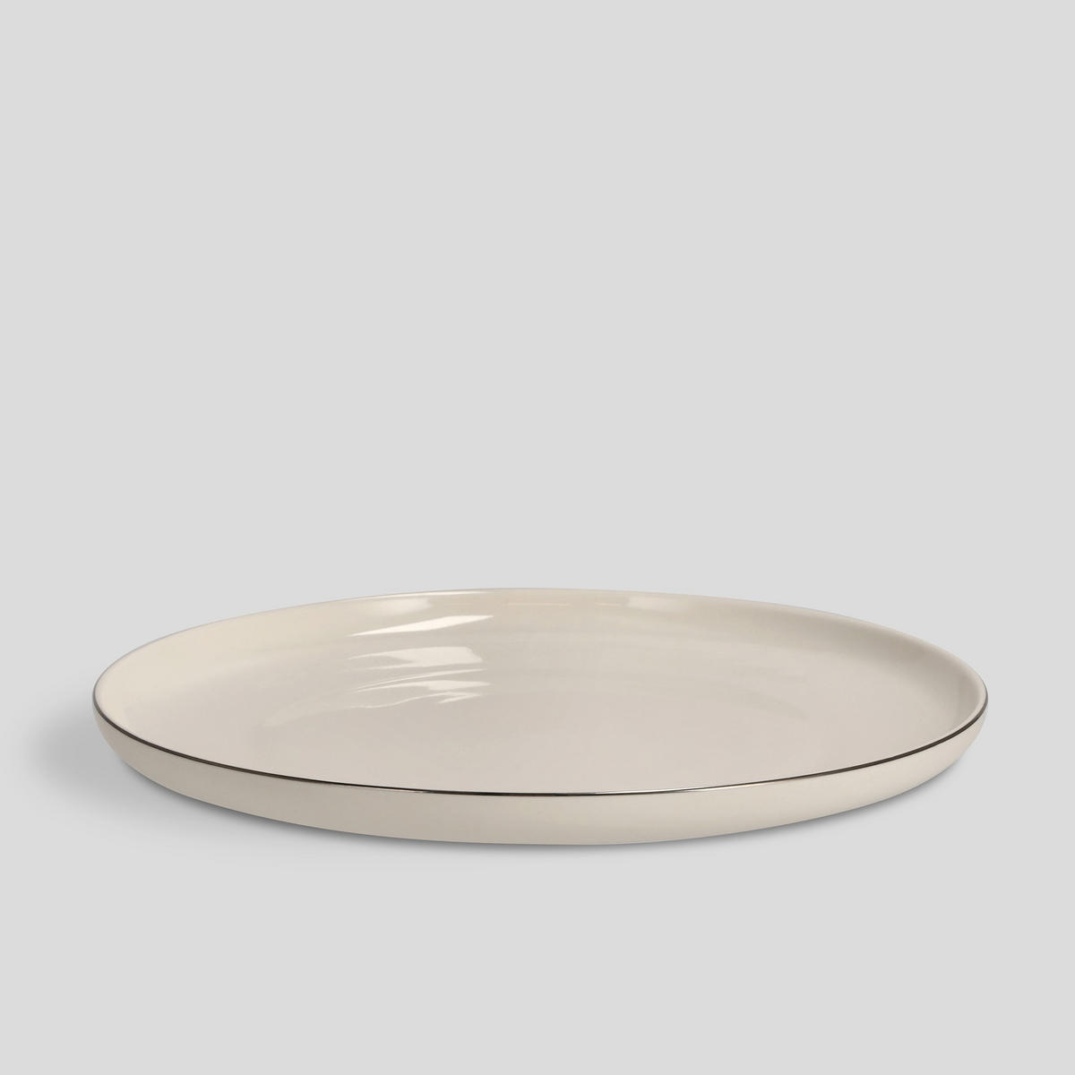 ESSTELLER Plata - Silberfarben, Keramik (26cm) - home&you