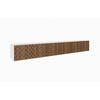 TV-SCHRANK CALI - Wildeiche/Weiß, Holzwerkstoff (300/41/40cm) - Meblini