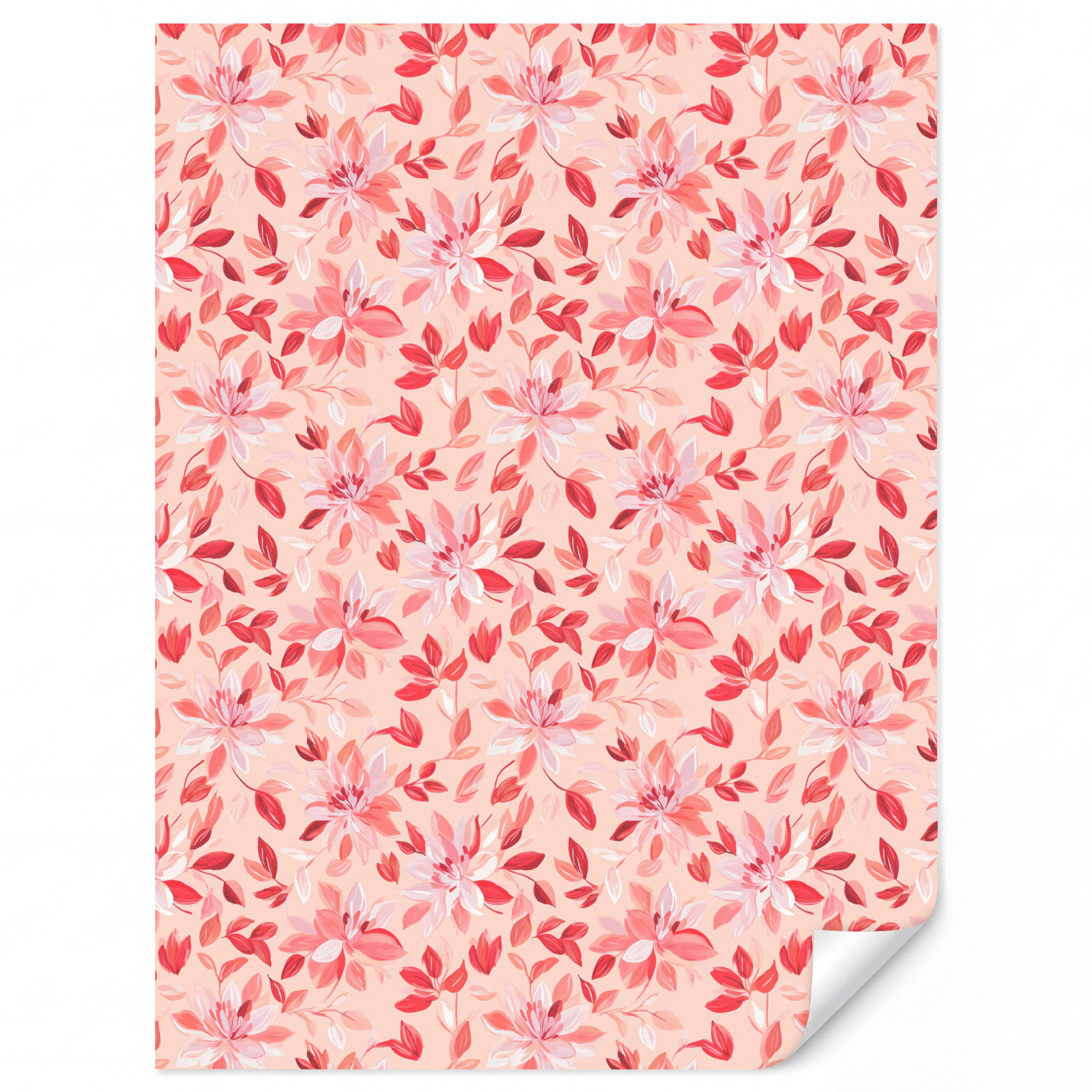 OnlyWow Tapete Koralle 200x260 cm