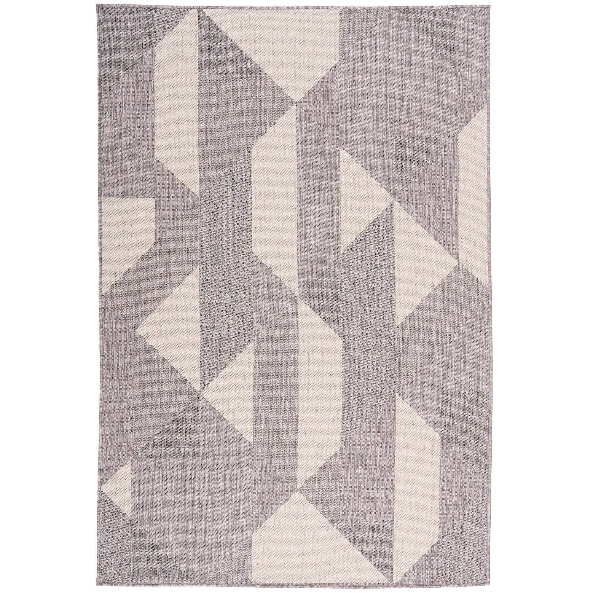 IN- UND OUTDOOR TEPPICH CARPETTO - Silbereichenfarben, Textil (120/170cm) - Pergamon