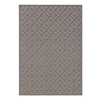 TEPPICH Leo Hellgrau 200x290 cm - Hellgrau, Kunststoff (200/290cm) - benuta