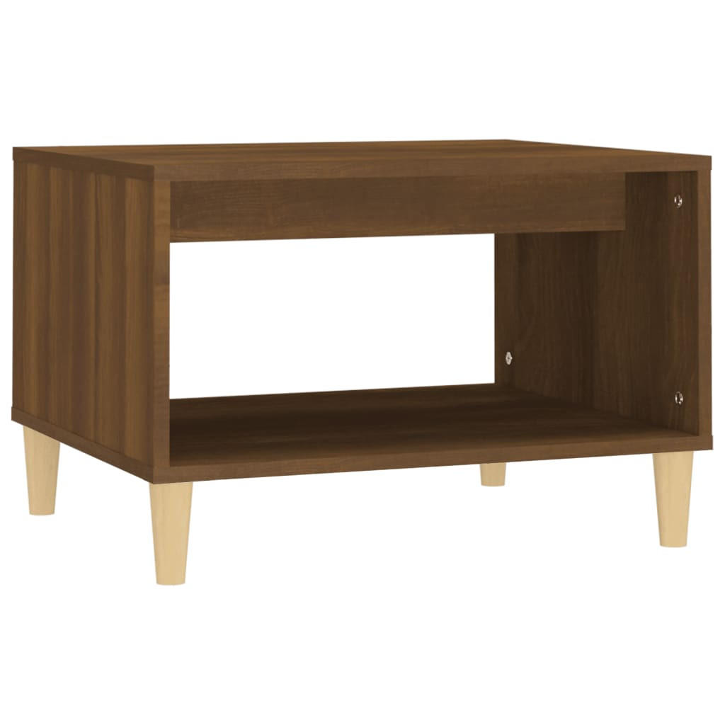 COUCHTISCH Braun Eichen-Optik 60x50x40 cm Holzwerkstoff - Braun, Holzwerkstoff (60/50/40cm) - furnicato
