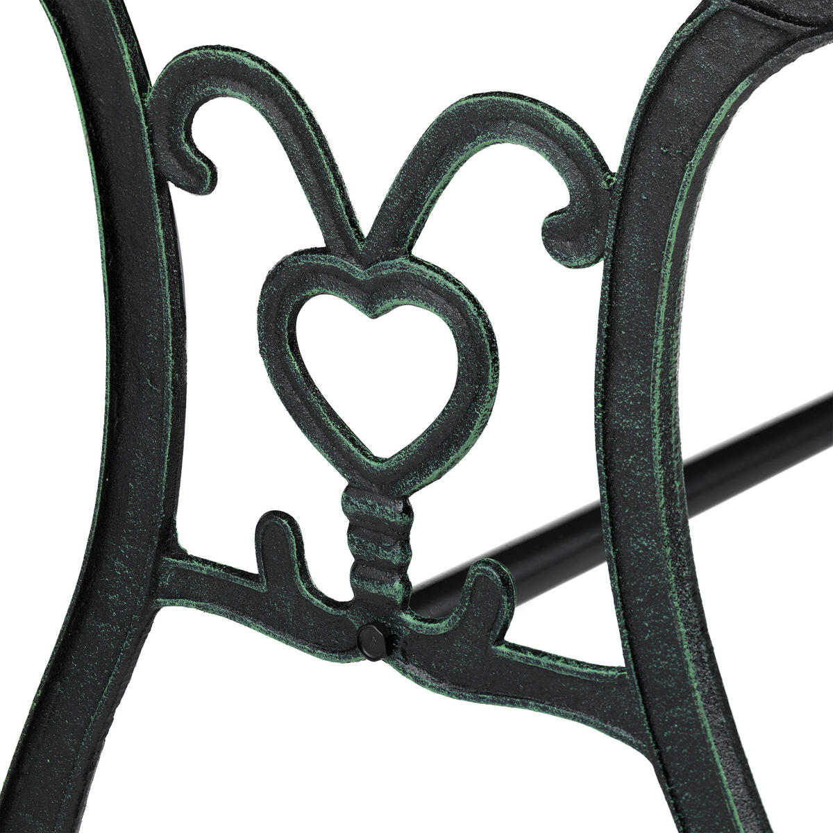 GARTENTISCH - Multicolor, Holz/Kunststoff (47/98/58cm) - Relaxdays