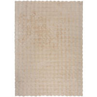 TEPPICH Waschbar LUNE, mit Struktur, Creme, 180 x 290 cm - Beige, Textil (180/290cm) - KADIMA DESIGN