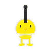 TASCHENANHÄNGER Bag tag gelb 10,5 x 8 cm - Gelb, Kunststoff (8/1/10.5cm) - Hoptimist