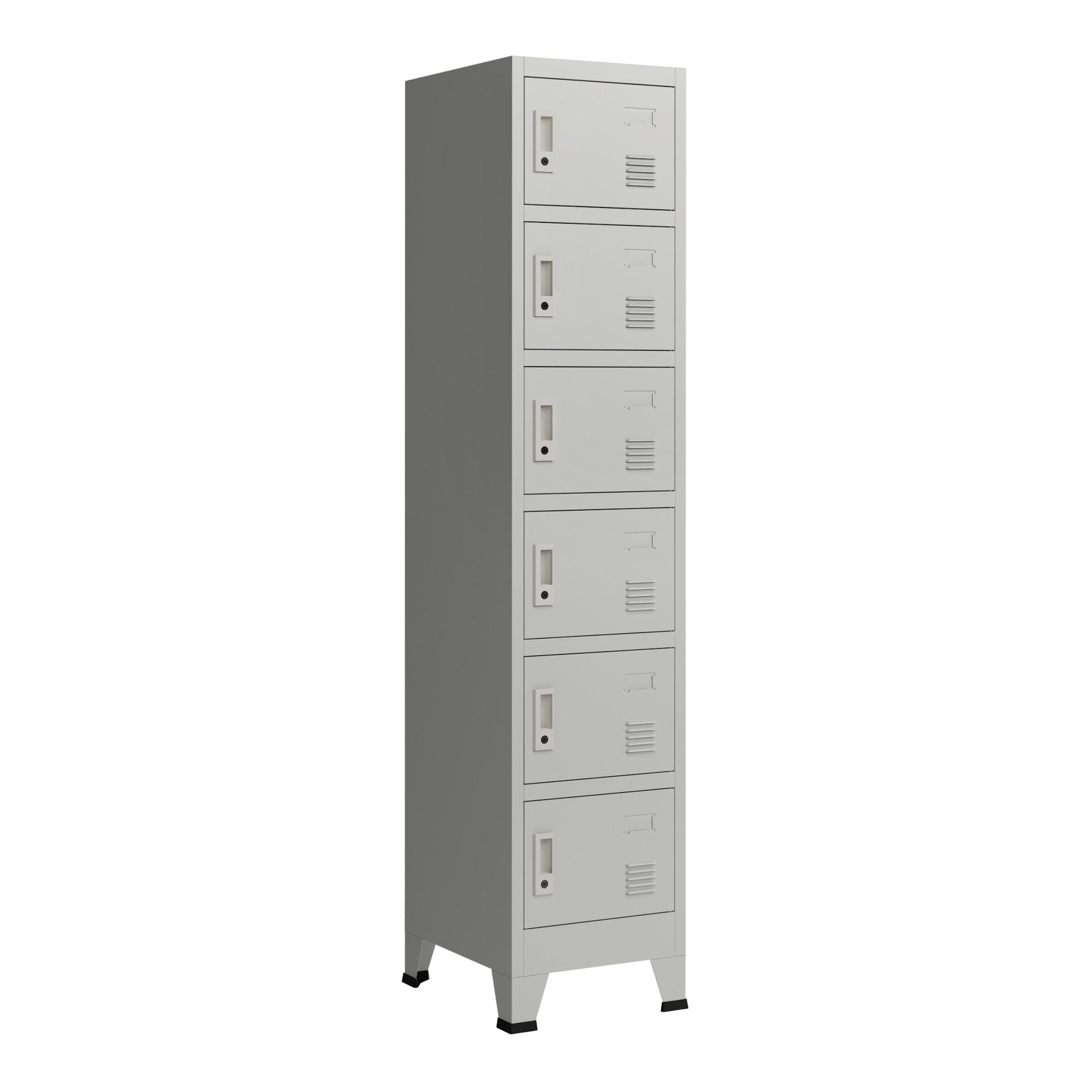 SPIND Joroinen - Grau, Metall (38/180/45cm) - [en.casa]