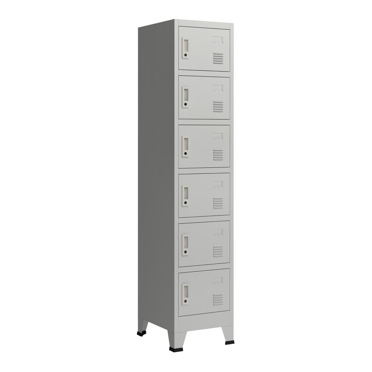 SPIND Joroinen - Grau, Metall (38/180/45cm) - [en.casa]