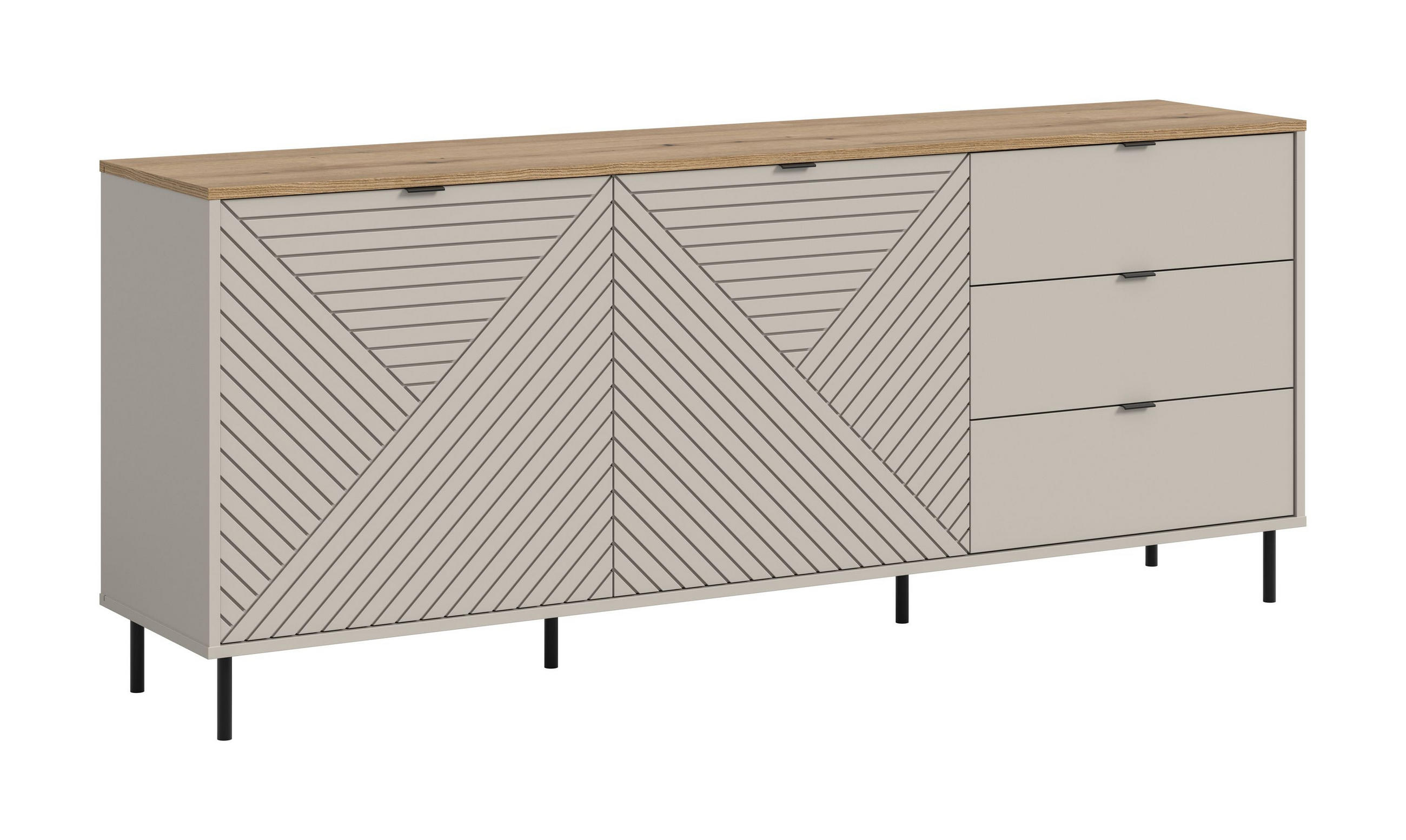 Homes & Jones Sideboard Sand 184x75x40 cm