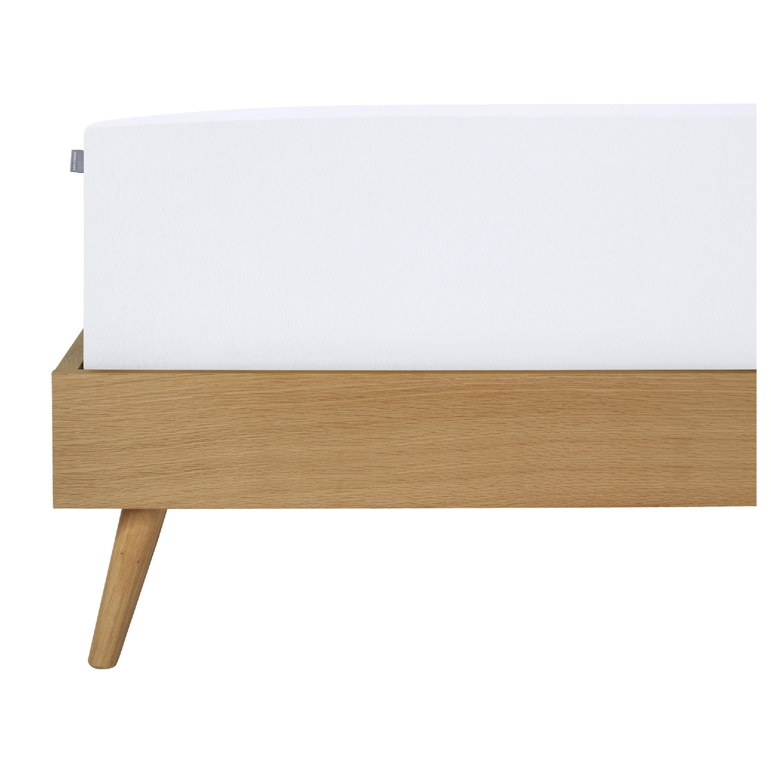 SPANNBETTLAKEN Jessi - Edeljersey - 100 x 200 cm - Weiß - Weiß, Textil (100/200cm) - SCHIESSER