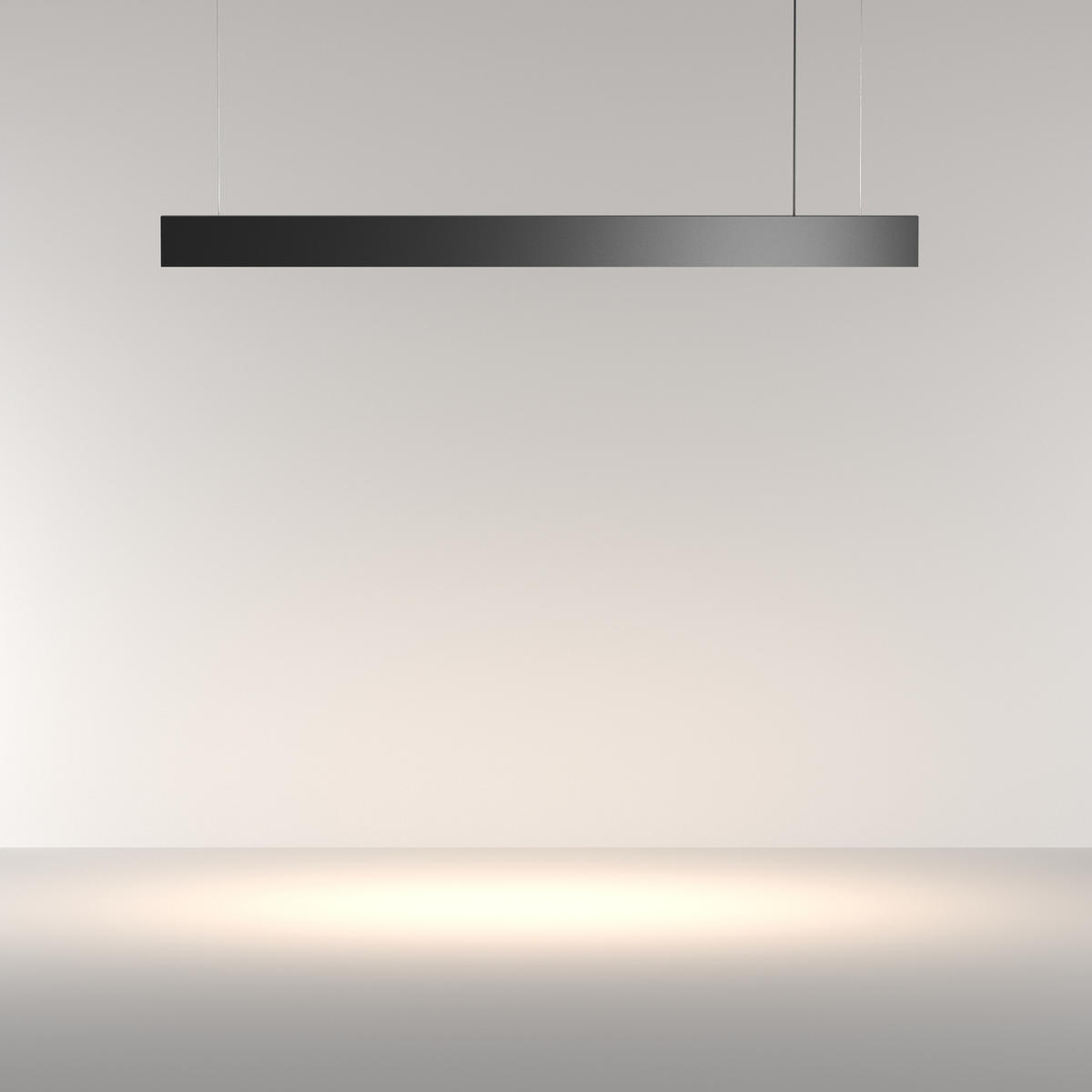 HÄNGELEUCHTE BASIS - Schwarz - 112.5/3.3/7.5 cm - Schwarz, Kunststoff (112.5/3.3/7.5cm) - Maytoni