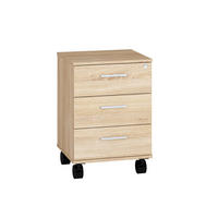 ROLLCONTAINER Optimal Sonoma Eiche hell 46 / 41 / 60cm - Braun, Holz/Holzwerkstoff (46/60/41cm) - Feldmann-Wohnen