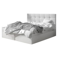 BOXBETT Luanda - Weiß, Holzwerkstoff (140/200cm) - MIRJAN24