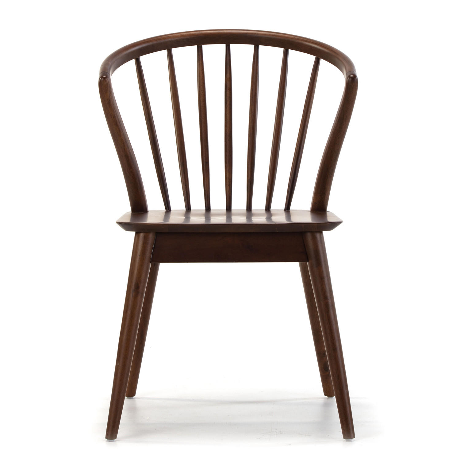 STUHL 2er-Set Mura Nussbaum Farbe - Walnussfarben, Holz (58/84/55cm) - VS Venta-stock