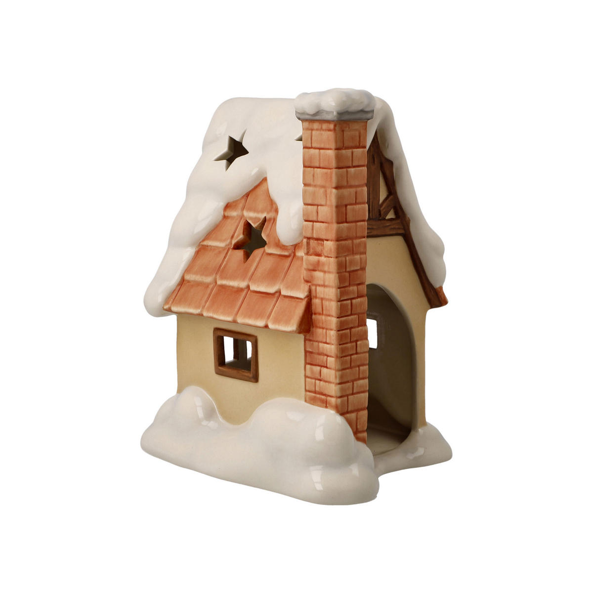 WINDLICHT Lichterhaus, Steingut, H 17 cm - Multicolor, Keramik (12/17/14cm) - Goebel