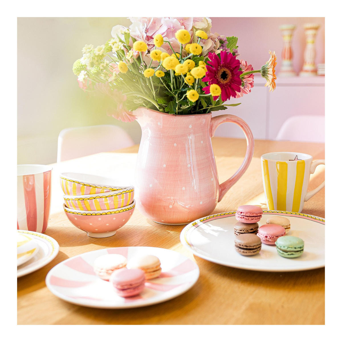 SAFTKANNE Rosa in Rosa - 2.4L - Pink, Keramik (2.5L) - Blond Amsterdam