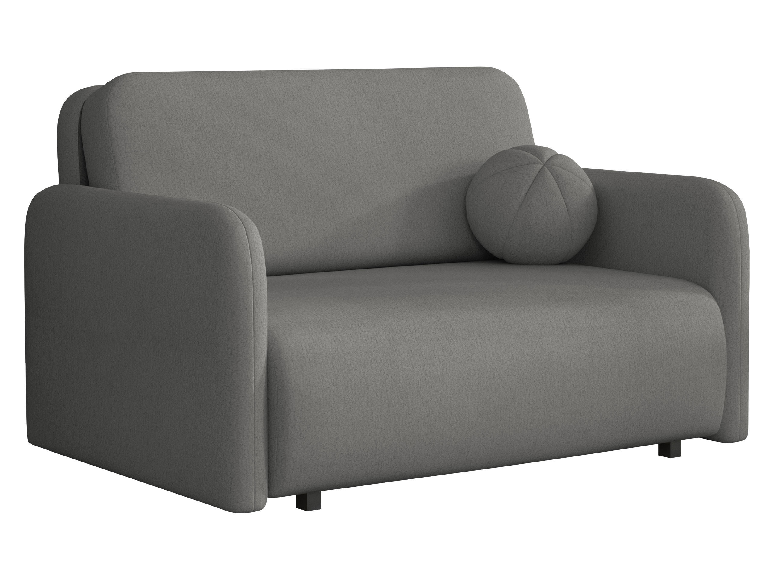 SCHLAFSOFA Viva Sun II - Greige/Schwarz, Holz/Textil (130/85/103cm) - MIRJAN24