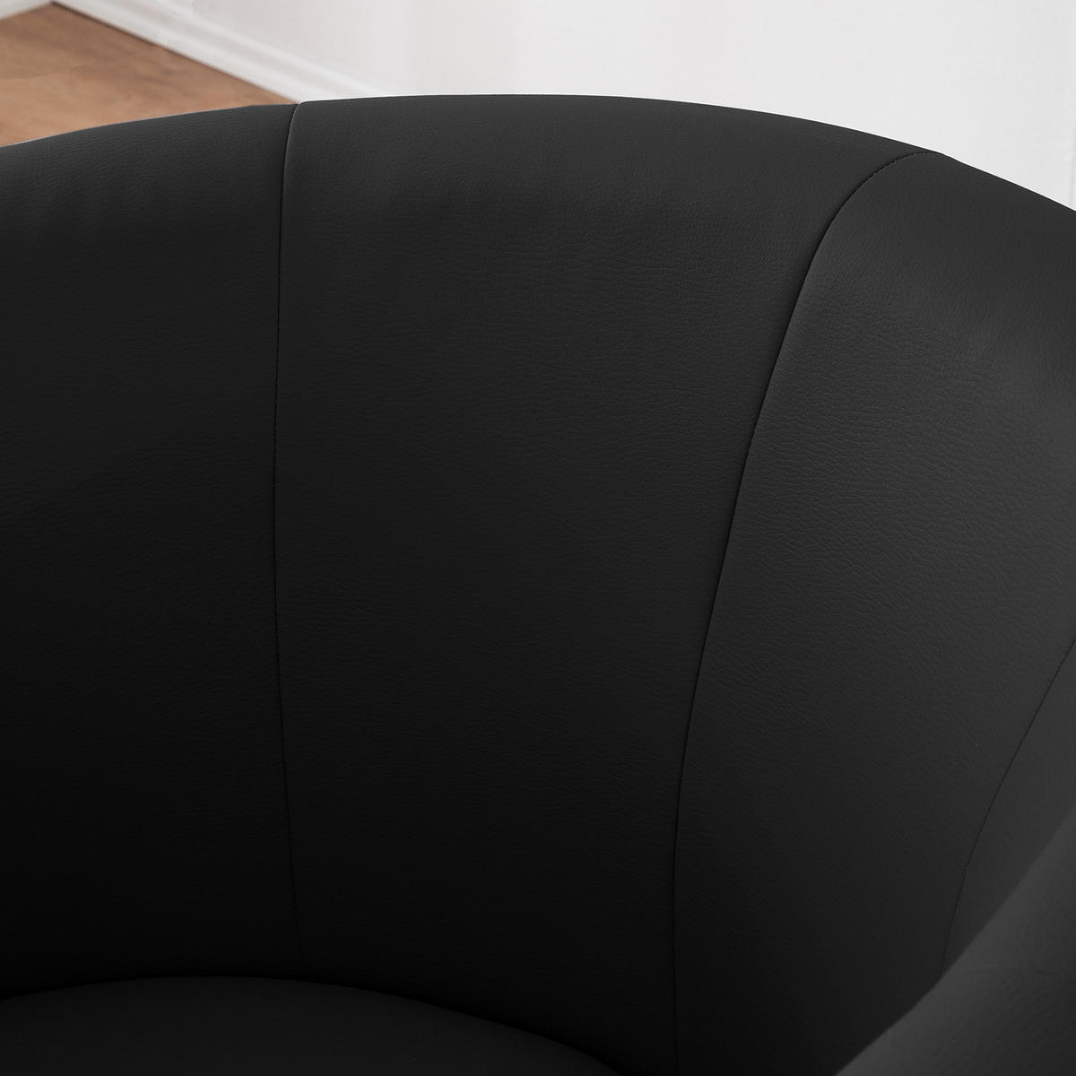 COCKTAILSESSEL - Schwarz, Kunststoff (67/75/59cm) - home24