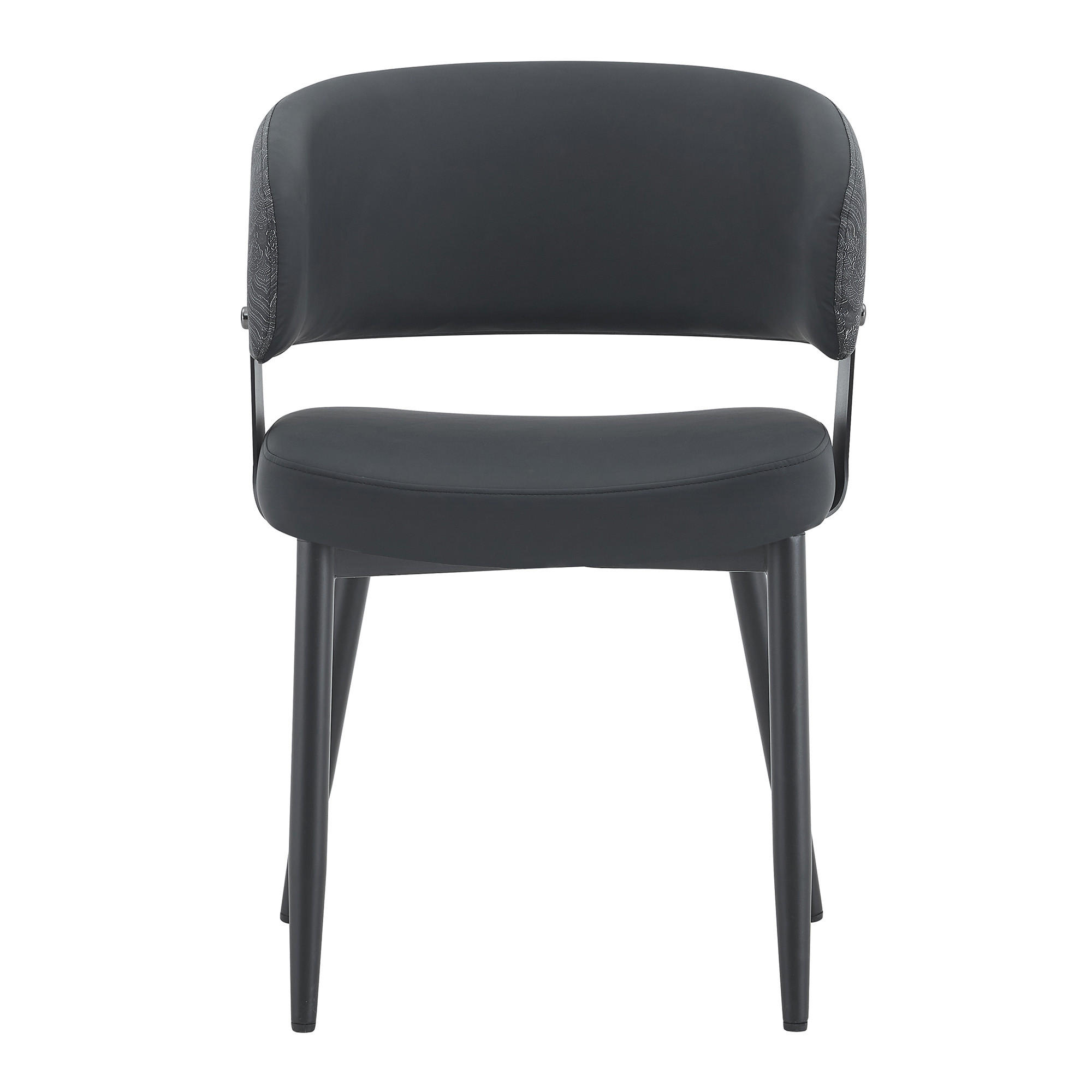 Pangivo Esszimmerstuhl Schwarz 48x77.3x46.5 cm