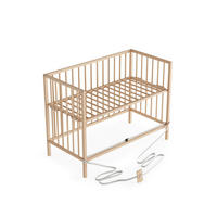 BEISTELLBETT 60x120 cm mit Umbauseite - natur - Dreamy 4 in 1 Bett - Naturfarben, Holz (120/90/60cm) - Sämann – make a difference.