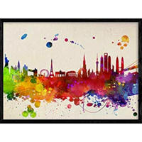 POSTER Denkmäler Der Welt A4 Rahmenlos - Klar, Papier (29.7/5/21cm) - Nacnic