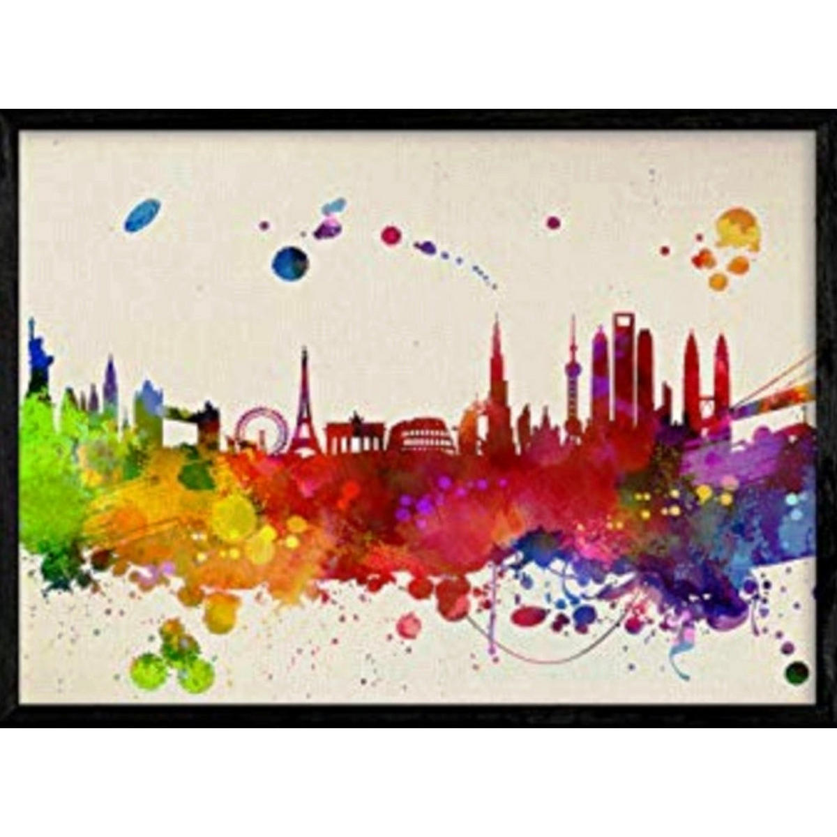 POSTER Denkmäler Der Welt A4 Rahmenlos - Klar, Papier (29.7/5/21cm) - Nacnic