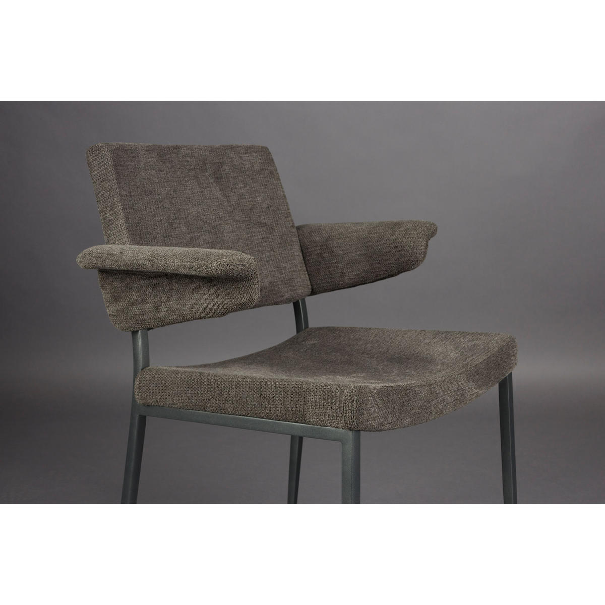 ESSZIMMERSTUHL Portland Grau - 2 er Set - Grau, Kunststoff (49.5/81.5/57.5cm) - Dutchbone